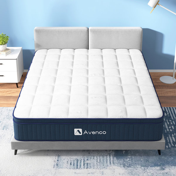 Avenco 12'' Pillow Top Medium Hybrid Mattress & Reviews Wayfair Canada